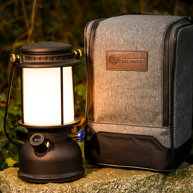 Petromax LM500 LED-lantaarn & tas & batterijen