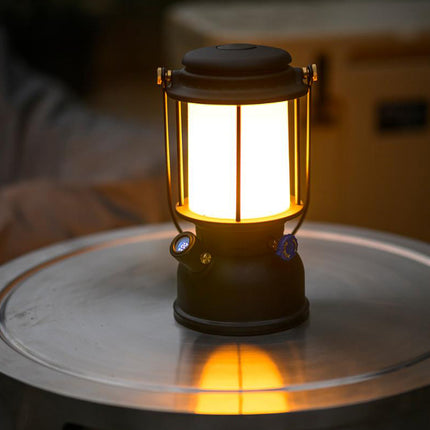 Petromax LM500 LED-lantaarn & tas & batterijen
