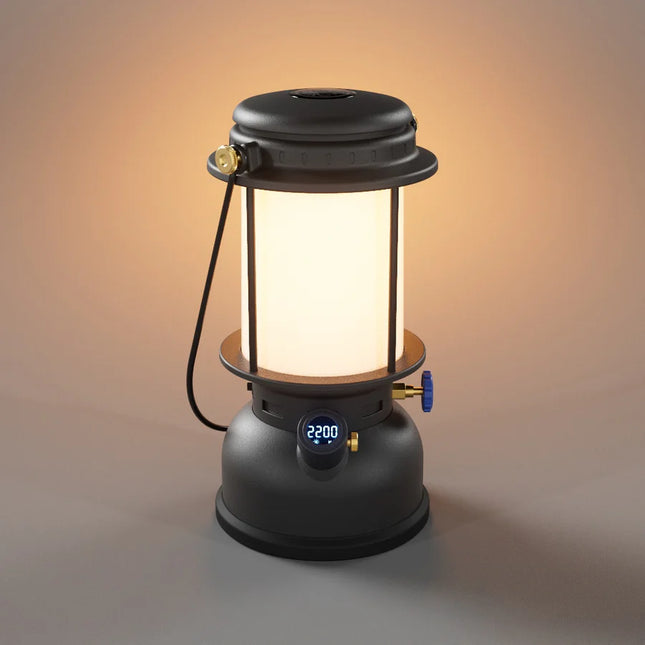 Petromax LM500 LED-lantaarn Zwart