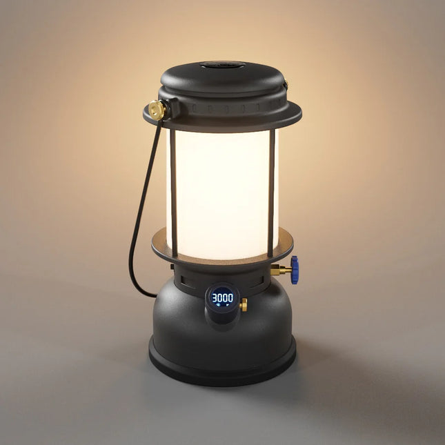 Petromax LM500 LED-lantaarn Zwart