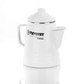 Petromax Emaille Percolator Perkomax Wit 1,3 liter koffie en thee