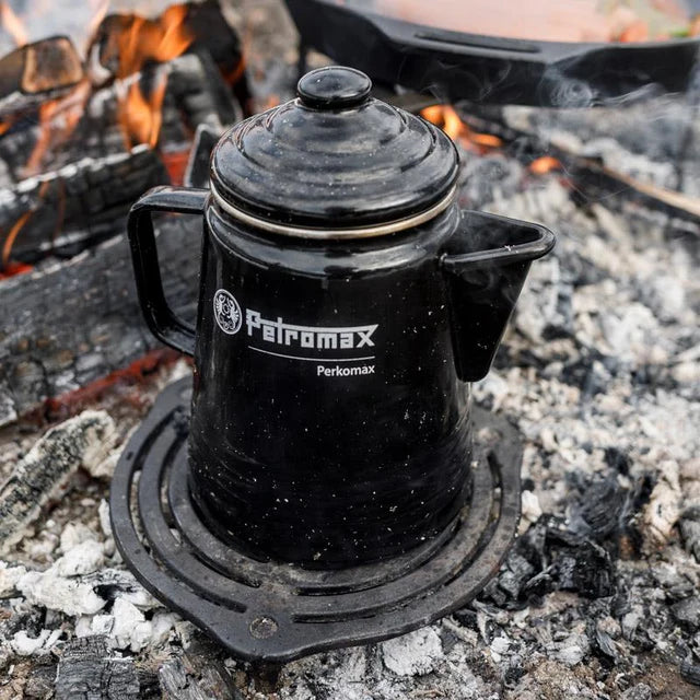Petromax Emaille Percolator Perkomax Zwart 1,3 liter koffie en thee - Firesite