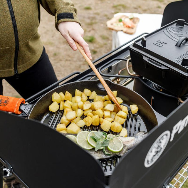 Petromax Gietijzeren Grill Skillet GP35-t pan 35 cm - Firesite