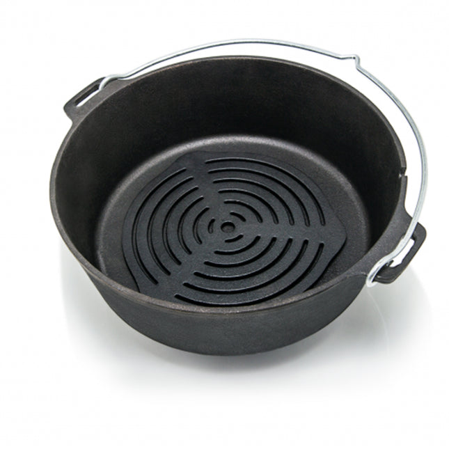 Petromax Gietijzeren onderzetter en inzetrooster voor Dutch Oven 23cm 3