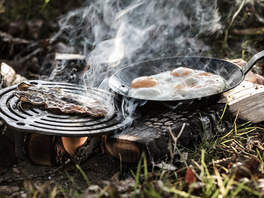 Petromax Gietijzeren onderzetter en inzetrooster met pootjes voor Dutch Oven 23cm 3