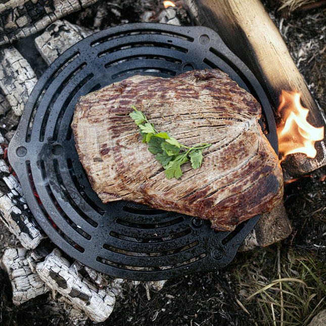 Petromax Gietijzeren onderzetter en inzetrooster met pootjes voor Dutch Oven 30cm 2