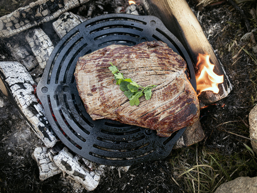 Petromax Gietijzeren onderzetter en inzetrooster met pootjes voor Dutch Oven 30cm 2