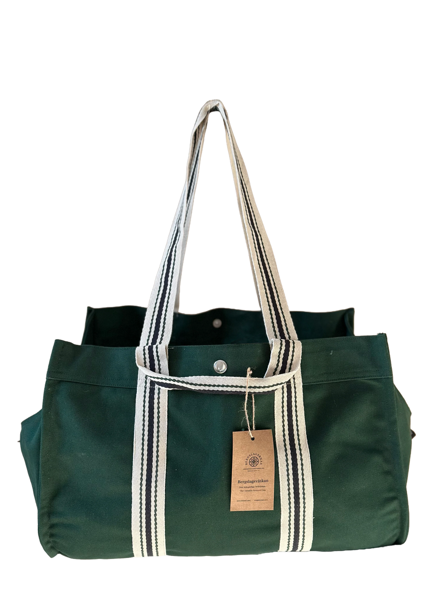 Stikkan Bergslagsväskan Haardhout Tas Canvas Groen 7