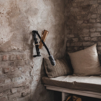 Stikkan Houtklover voor aanmaakhout Wandmontage Gietijzer