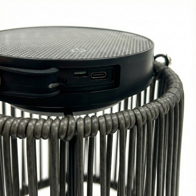 ZOLUNA solar lantaarn Luca Deep Coal 5