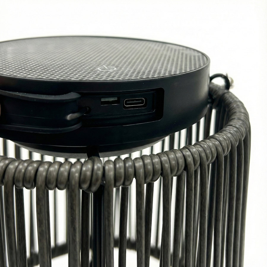 ZOLUNA solar lantaarn Luca Deep Coal 5