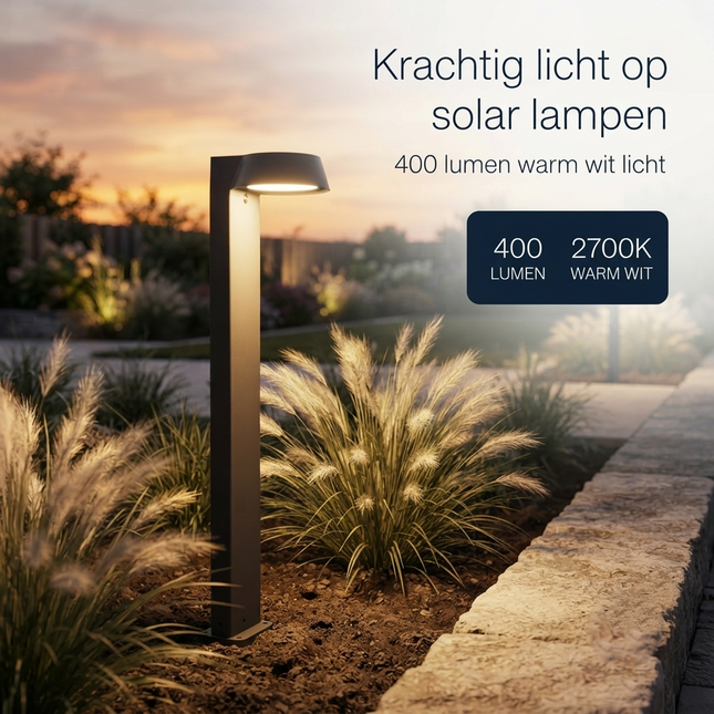 ZOLUNA solar priklamp Olivia 8