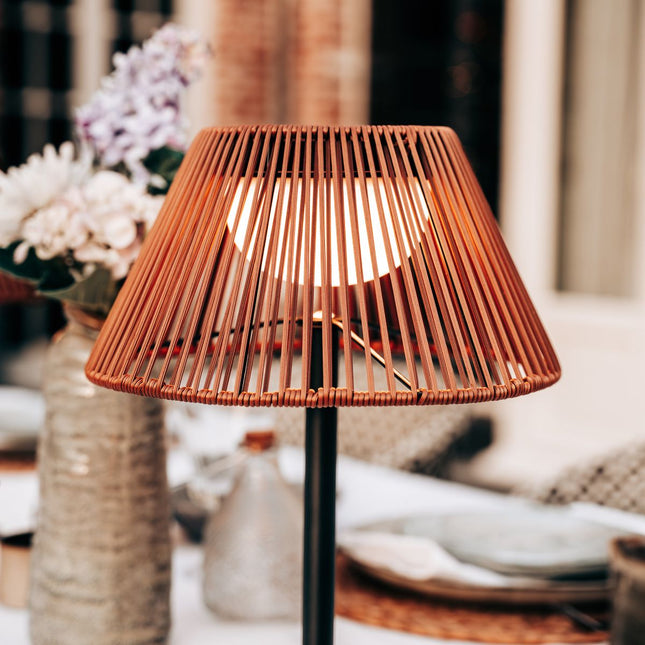 ZOLUNA solar tafellamp Moos met warm licht
