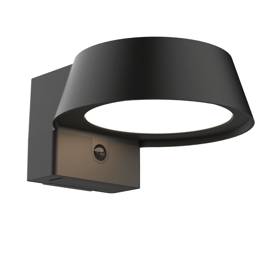 ZOLUNA solar wandlamp Olivia met bewegingssensor op witte achtergrond
