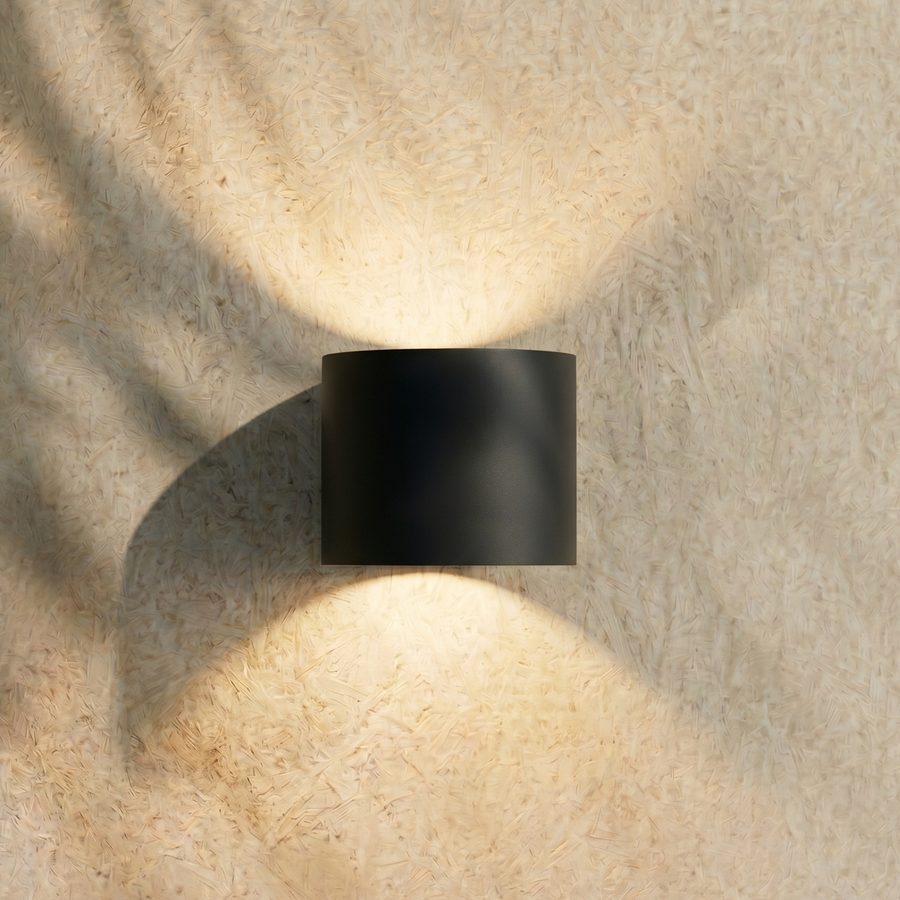 ZOLUNA solar wandlamp Marga Rond sfeerbeeld