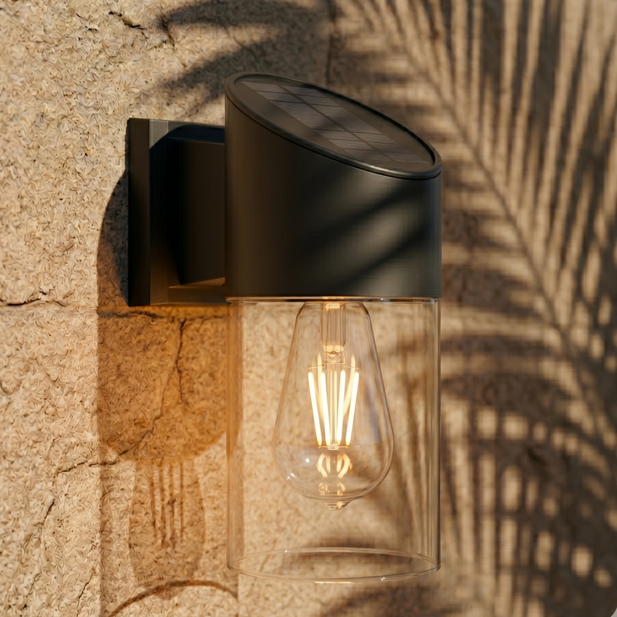 ZOLUNA solar wandlamp Rob sfeerbeeld