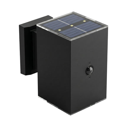 ZOLUNA solar wandlamp Willem Vierkant met bewegingssensor
