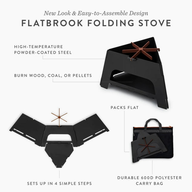 Barebones Flatbrook Folding Stove kooktoestel