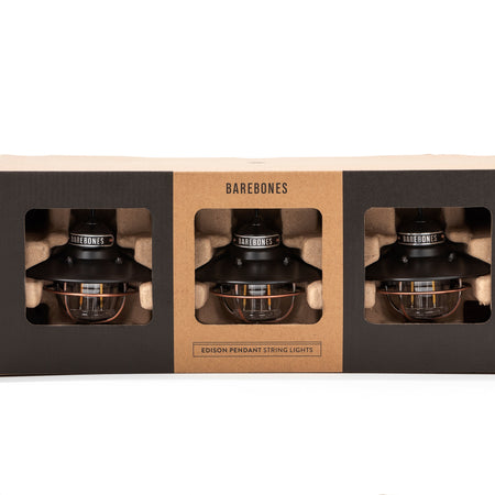 Barebones Edison String Lights Bronze LIV-265 - Firesite