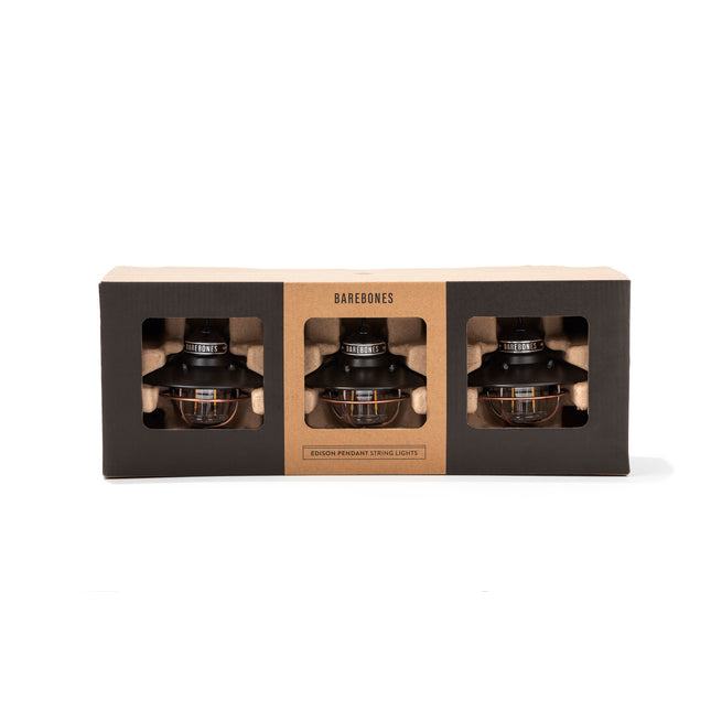 Barebones Edison String Lights Bronze LIV-265
