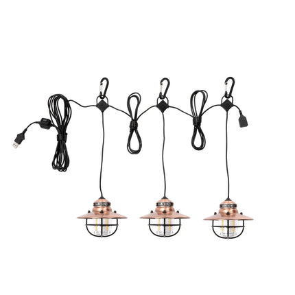 Barebones Edison String Lights Copper LIV-269