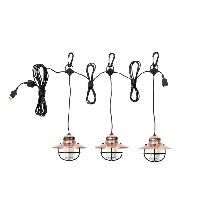 Barebones Edison String Lights Copper LIV-269