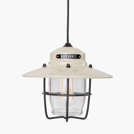 Barebones Outpost Pendant light Vintage White LIV-151 - Firesite