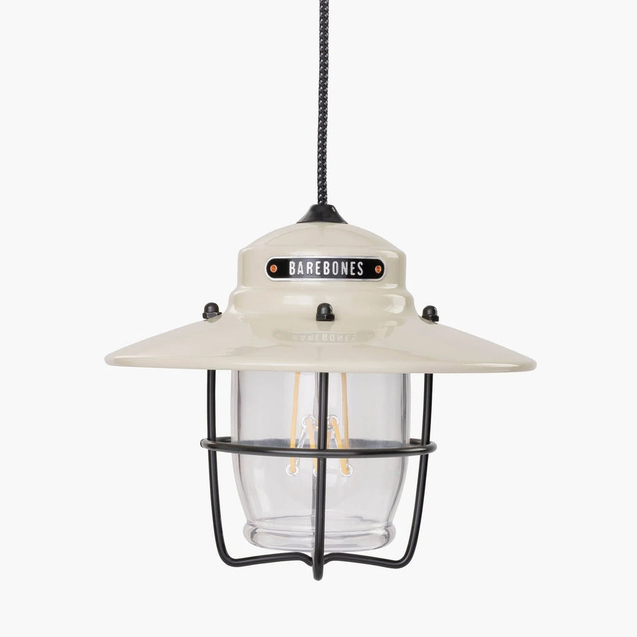 Barebones Outpost Pendant light Vintage White LIV-151 - Firesite