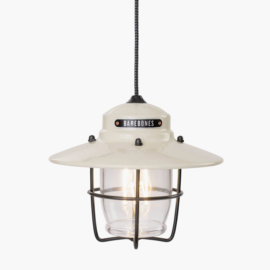 Barebones Outpost Pendant light Vintage White LIV-151 - Firesite