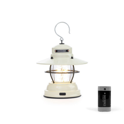 Barebones Outpost Lantern Vintage White LIV-141B (inclusief Li-ion batterij) LED-lantaarn