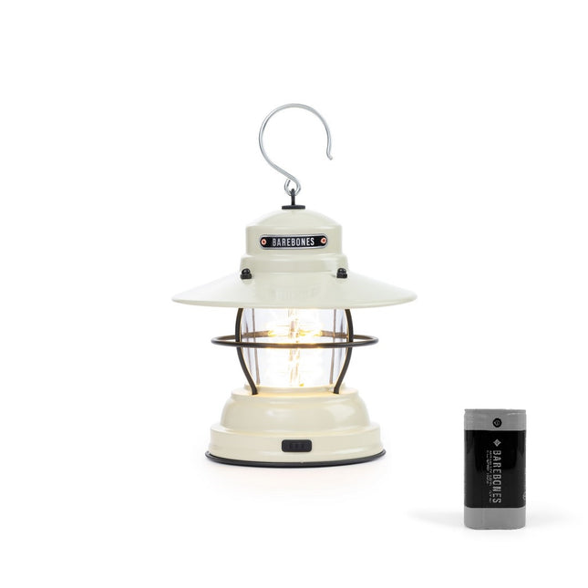 Barebones Outpost Lantern Vintage White LIV-141B (inclusief Li-ion batterij) LED-lantaarn