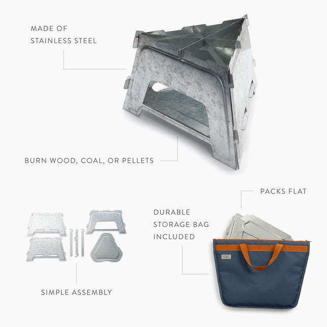 Barebones Portable Camp Stove kooktoestel