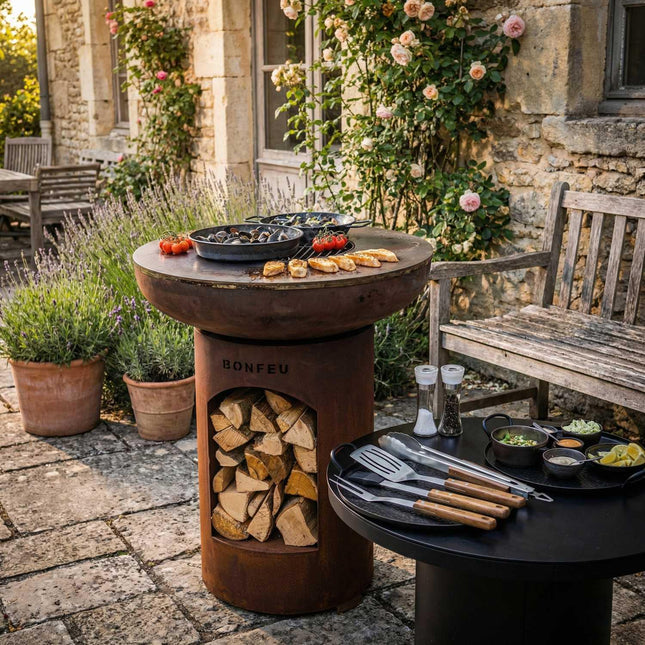 BonFeu BBQ Set 4-delig gereedschapset