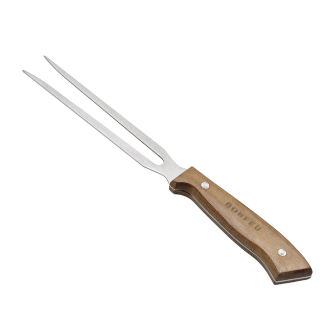 BonFeu Carving Set 2-delig trancheermes en vork