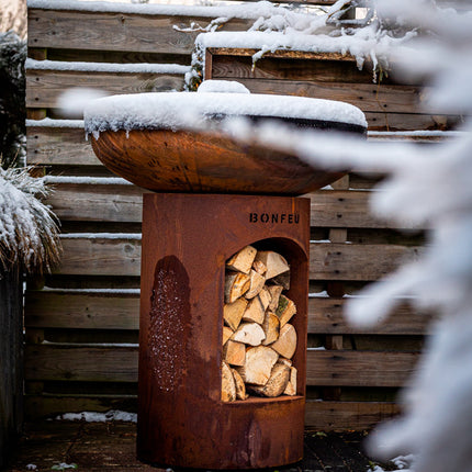 BonFeu BonBiza Vuurschaal Barbecue Buitenkeuken Corten Open