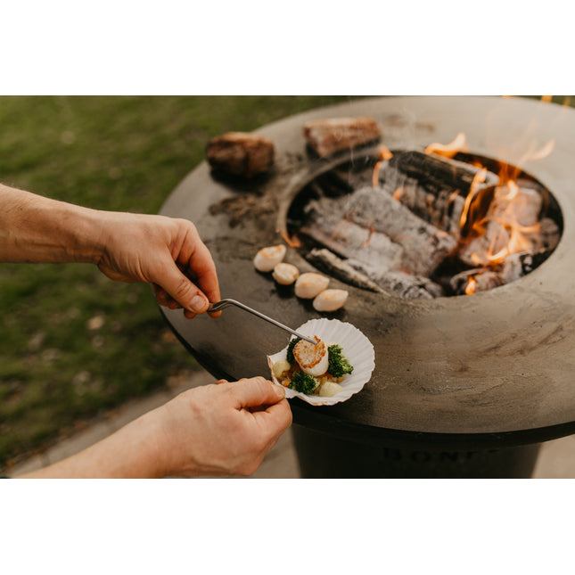 BonFeu BonBiza Vuurschaal Barbecue Buitenkeuken Zwart Open