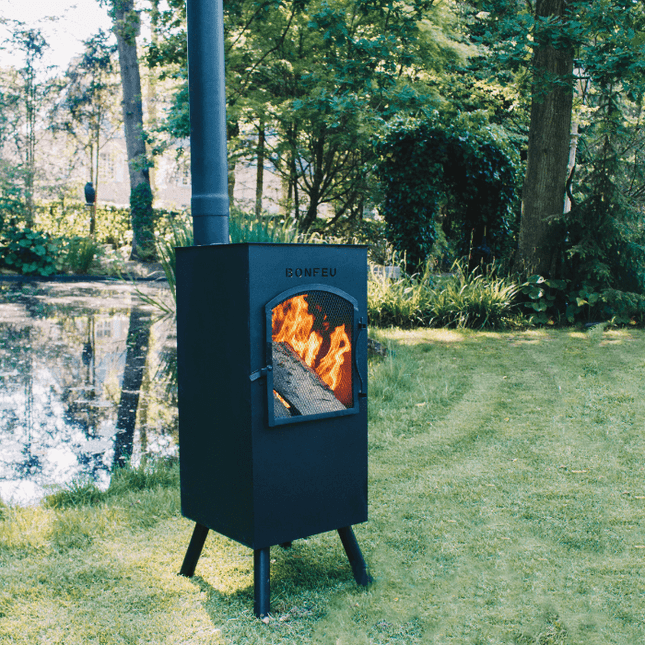 BonFeu BonCarre QLP Buitenhaard Barbecue Zwart