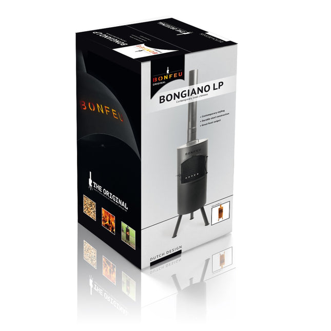 BonFeu BonGiano LP Buitenhaard Barbecue Zwart