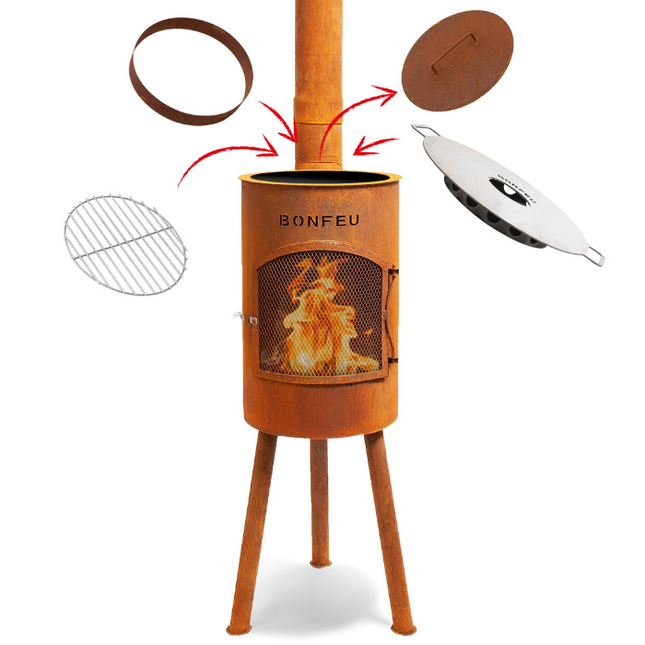 BonFeu BonGiano SP Buitenhaard Barbecue Roest