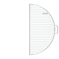 BonFeu BonGrill halve grill voor vuurschaal Ø 60 cm