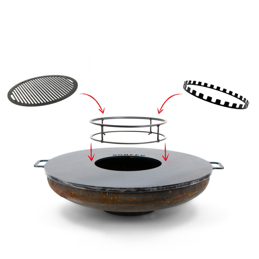 BonFeu BonPlancha Grillplaat Ø 60 cm - Firesite