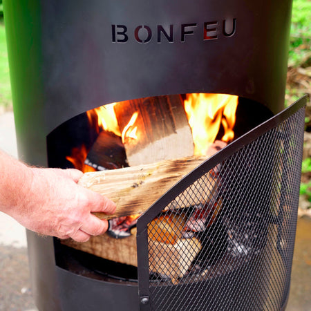 BonFeu BonTon 50 Buitenhaard Zwart - Firesite