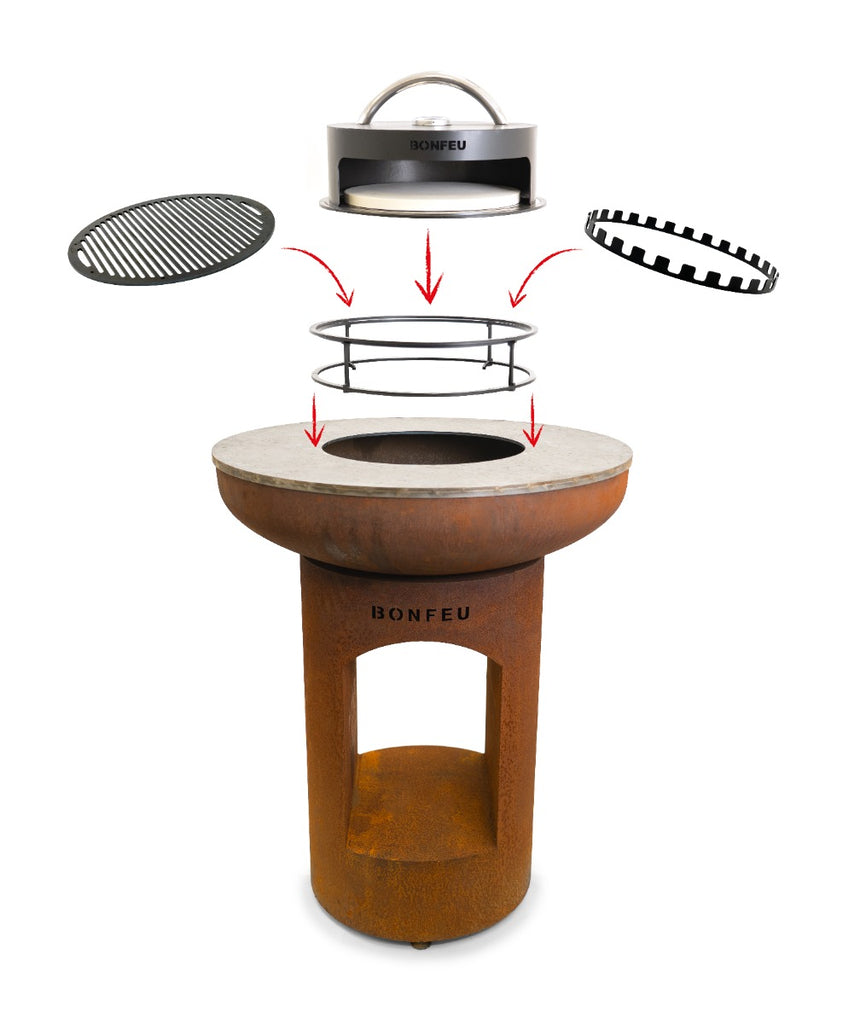 BonFeu Grill voor Standaard - Firesite
