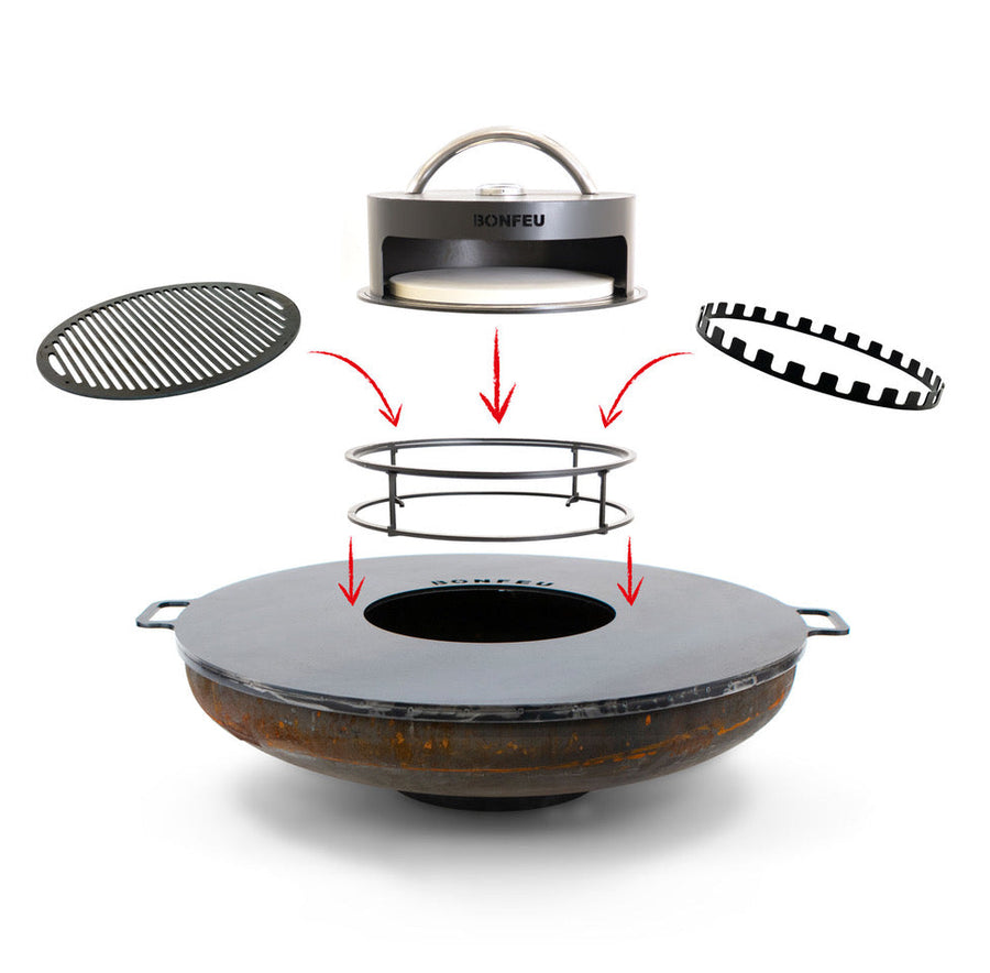 BonFeu Grill voor Standaard - Firesite