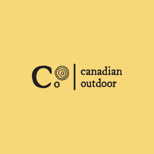 Canadian Outdoor logo geel