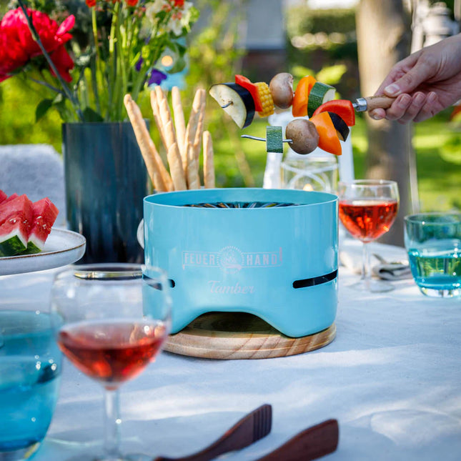 Feuerhand set barbecuespiesjes voor Tamber tafelgrill