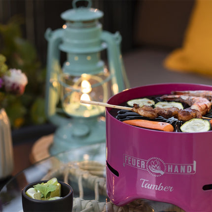 Feuerhand Tamber Tafelgrill Telemagenta