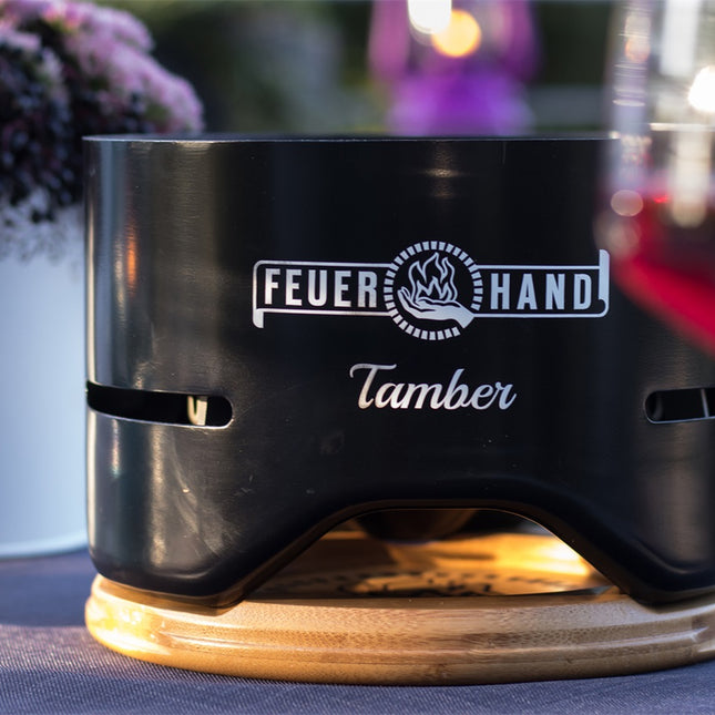 Feuerhand Tamber Tafelgrill Jet Black