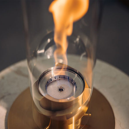 Höfats SPIN 1200 Tafelvuur Sfeerlantaarn Goud - Firesite