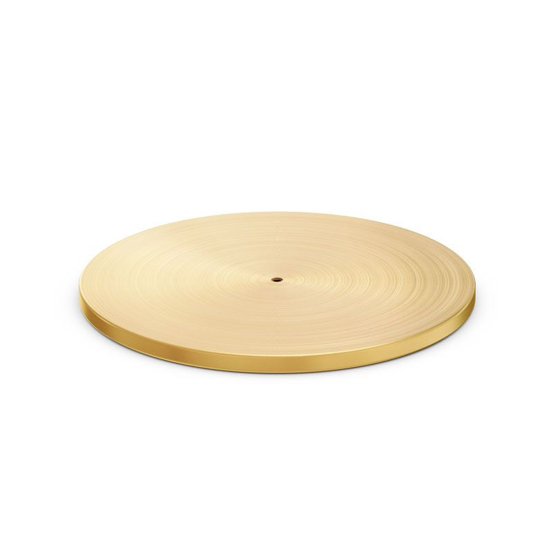 Höfats Grondplaat voor SPIN 120 / 1200 Goud - Firesite